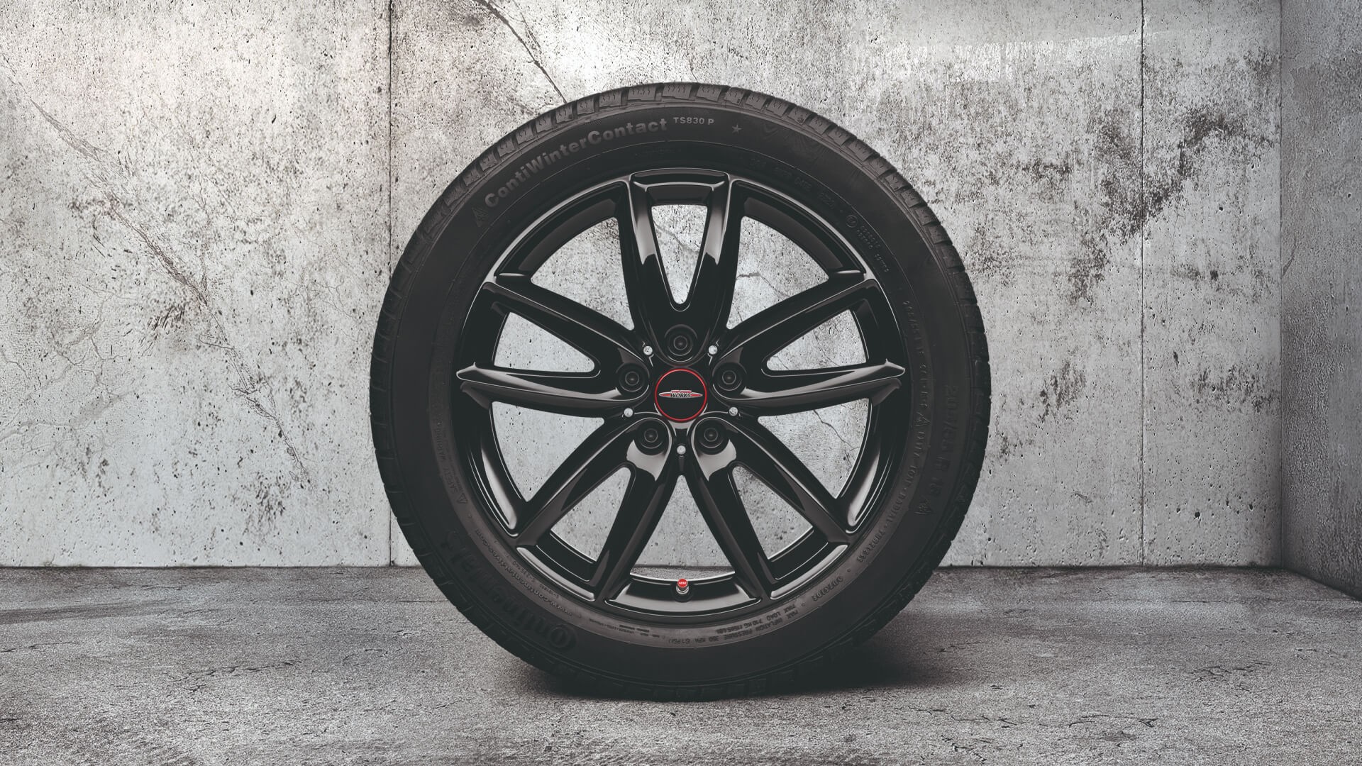 18" JCW felg med grip-eke – jet black – 815